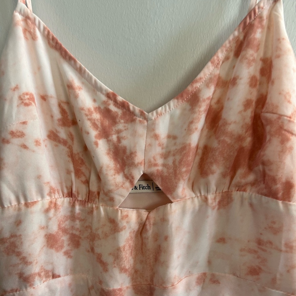Abercrombie pink tie dye mini dress XS - Picture 3 of 6